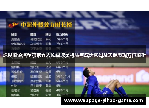 深度解读洛塞尔索五大顶级球员特质与成长密码及关键表现方位解析 深度解读洛塞尔索五大顶级球员特质与成长密码及关键表现方位解析